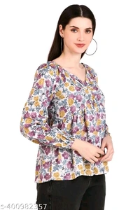 Urbane Elegant Women Tops & Tunics - XL