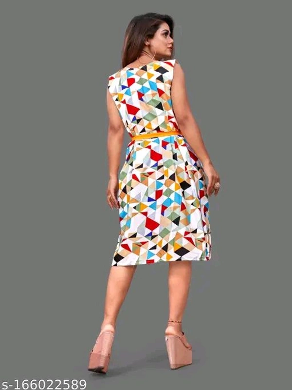 Classy Feminine Women Dresses - L