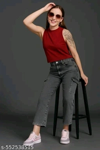 Trendy Glamorous Women Jeans - 30