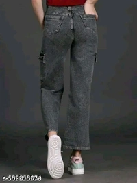 Comfy Retro Women Jeans - 32