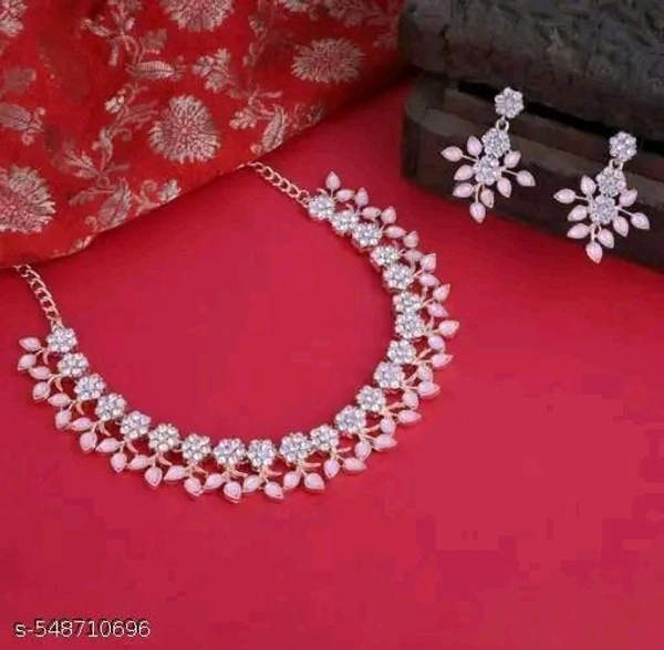 RE Rose Gold Plated Necklace set with Black color jewellery,choker,necklace,jewellery set,indian wedding jewellery set,Maangalyam/Murukku,south,indian,maharastrian,highquality set for women girls