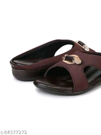Women Casual Sandal For Women Red Flats Sandal - 7