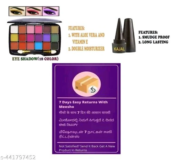 New Best Combo Makeup Kit of 15 Makeup Items M Kit C148 NP4 8
