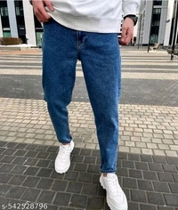 jeans for mens denim JEANS Relaxed fit pants Wide-leg denim  - 34