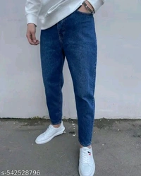 jeans for mens denim JEANS Relaxed fit pants Wide-leg denim  - 34