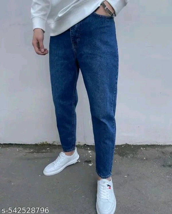 jeans for mens denim JEANS Relaxed fit pants Wide-leg denim  - 34