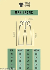 jeans for mens denim JEANS Relaxed fit pants Wide-leg denim  - 34