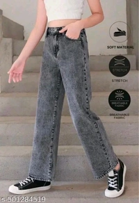 Comfy Graceful Women Jeans - 32