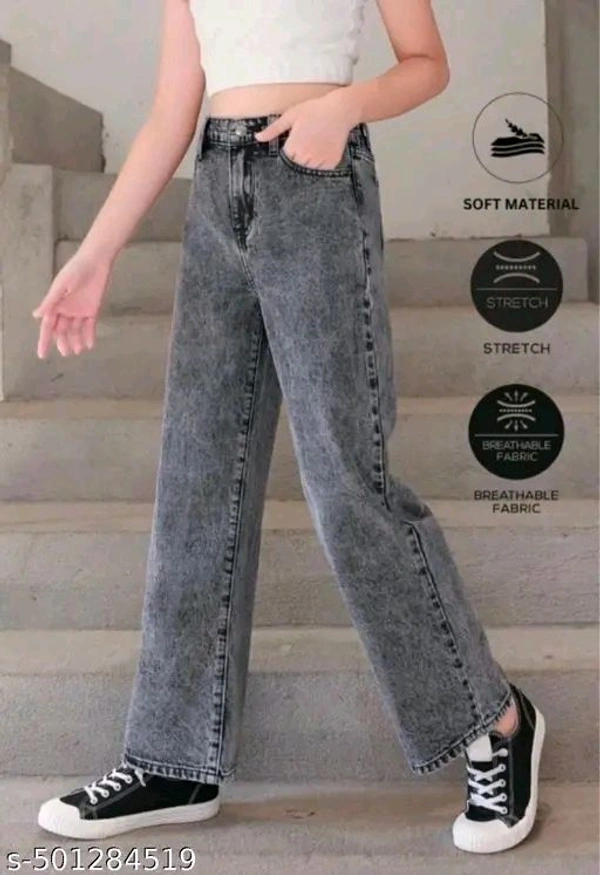 Comfy Graceful Women Jeans - 32