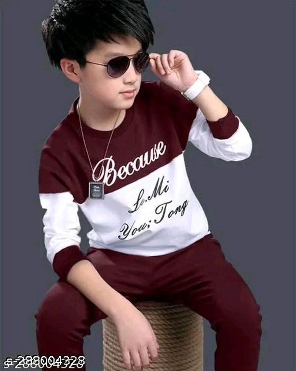 Modern Classy Boys Top & Bottom Sets - 10