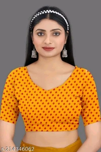 Daily Wear Printed Saree with unstitched Blouse Piece