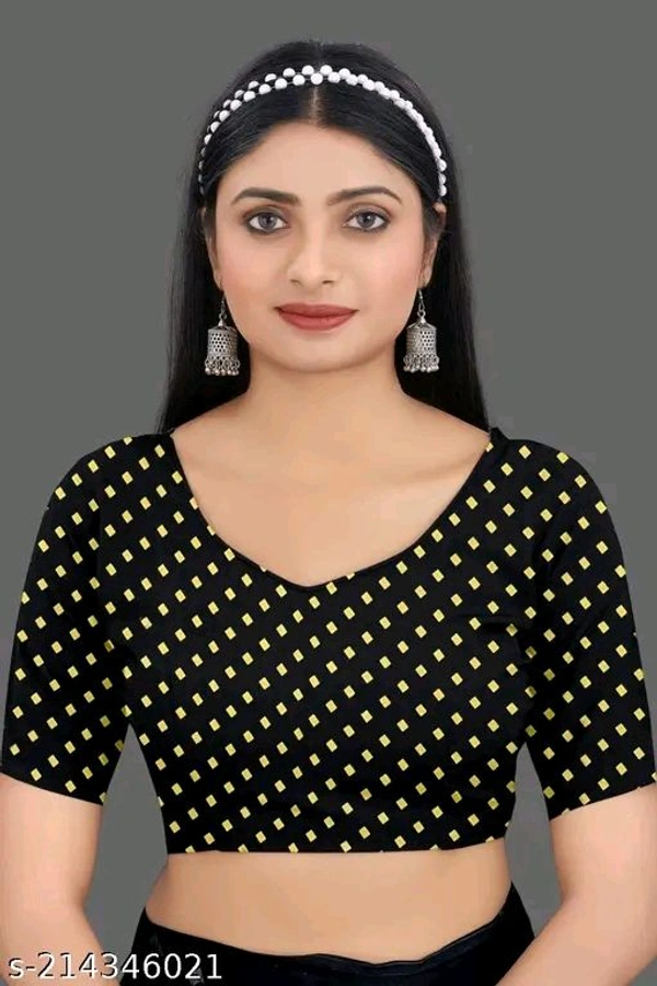 Daily Wear Printed Saree with unstitched Blouse Piec