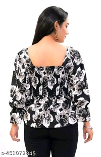 Fancy Feminine Women Tops & Tunics - S