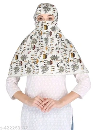 Scarf Face Cover Cum Mask Sun Protection Cotton Printed Lehariya