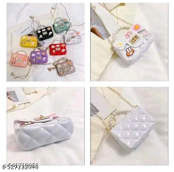 Trendy Mini  Purse sling bag  for Girls Kids Jelly Purse Crossbody Shoulder Bag Trending Fashion