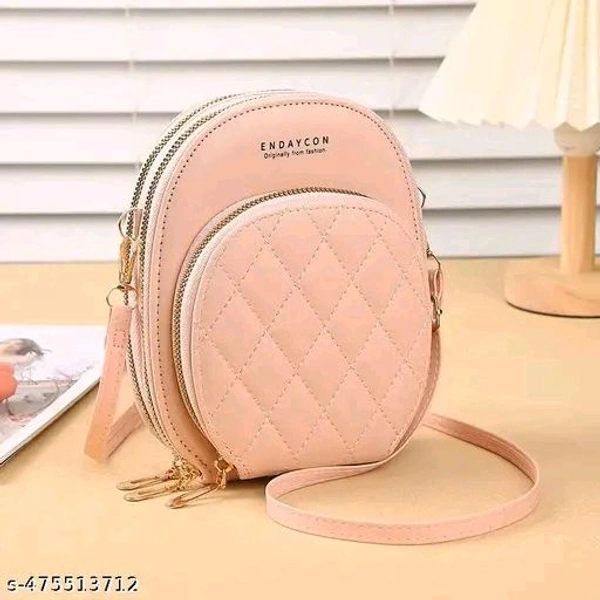 girls 3zip round sling bag
