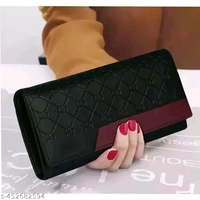Luxe Geometric Quilted Wallet