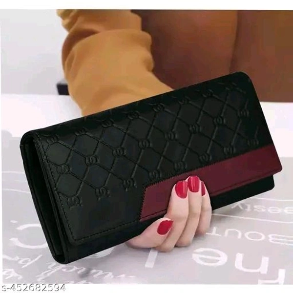 Luxe Geometric Quilted Wallet