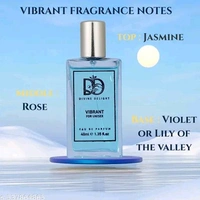 Vibrant 40ml Unisex Perfume By Divine Delight | Long-Lasting Floral Scent with Jasmine & Rose | Daily Wear Fragrance for Men & Women