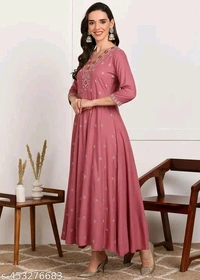 Anarkali Flared Sequin Embroidered - Xxl