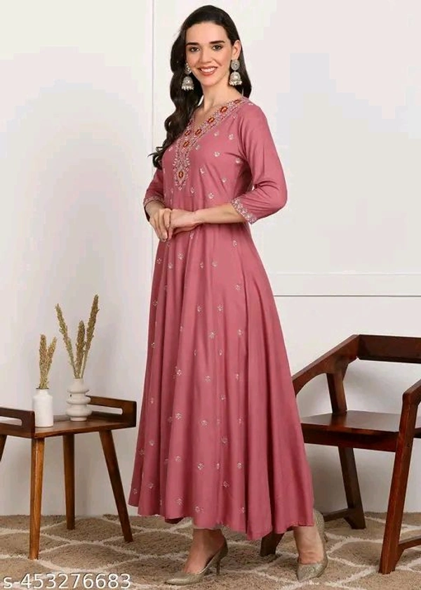 Anarkali Flared Sequin Embroidered - Xxl