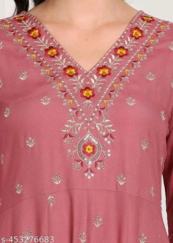 Anarkali Flared Sequin Embroidered - Xxl