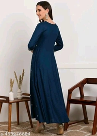 Anarkali Flared Sequin Embroidered - Xl