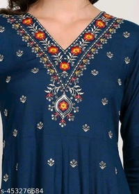 Anarkali Flared Sequin Embroidered - Xl