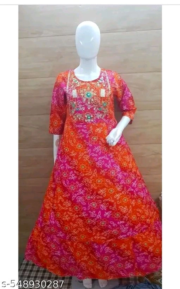 Gowns - Ethnic, Anarkali Dress  - XL