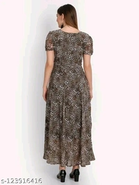 BEAUTYFUL LADIES DESIGNER ONE PIECE GOWN ALSO IN BIG SIZE - L