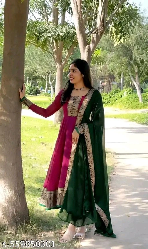 Charvi Ensemble Kurtis, Anarkali  - XL
