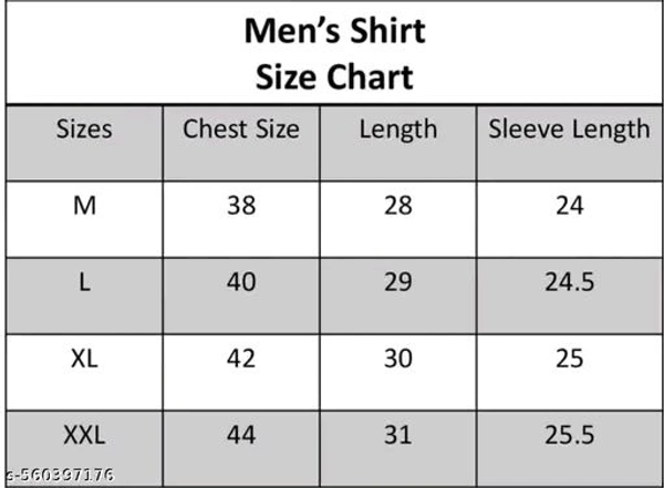 Trendy Graceful Men Shirts - M