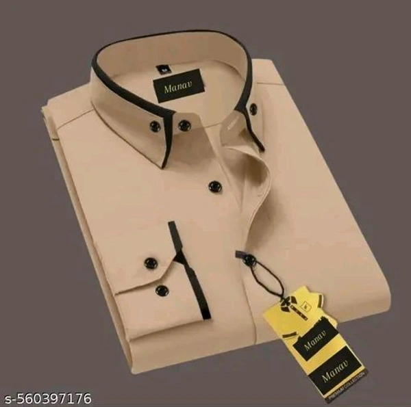 Trendy Graceful Men Shirts - M