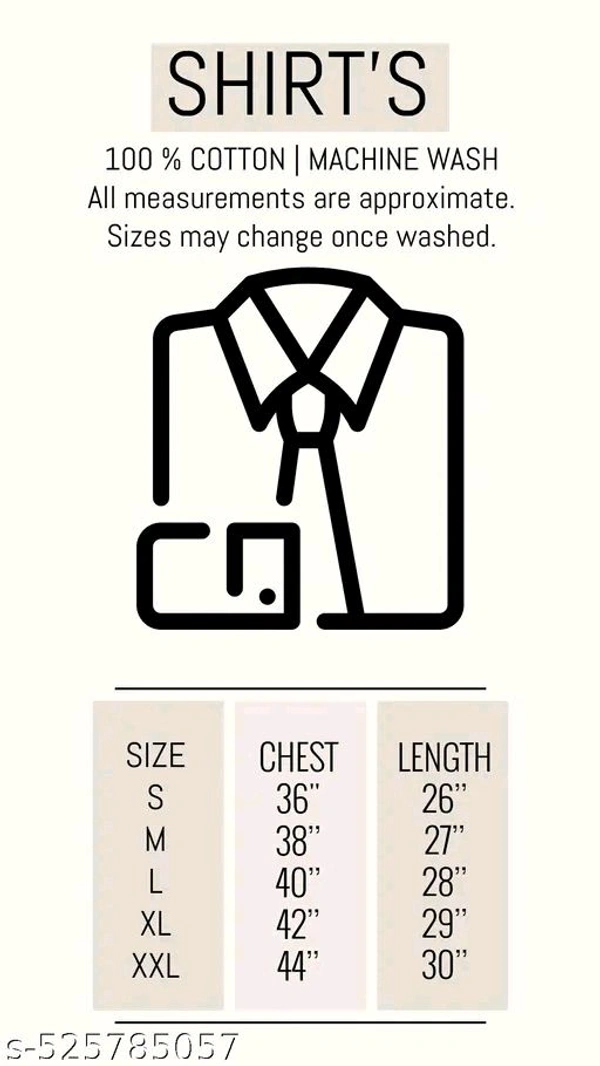 Trendy Casual Shirts For Men - S