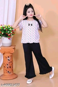 ALI DRESSES Tinkle Girls Top & Bottom Sets - 3 Month