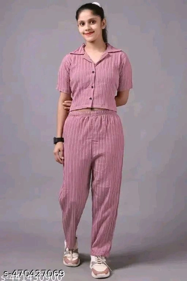 Cutiepie Comfy Girls Top & Bottom Sets - 8 -9 Years, Sundown