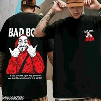 Men Cotton Blend Oversize Tshirts - M