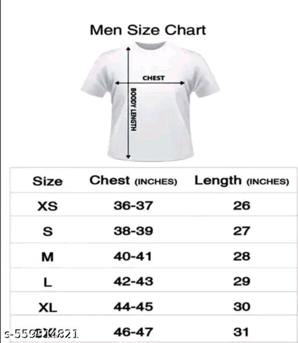 Men Polycotton Oversize Tshirts - L