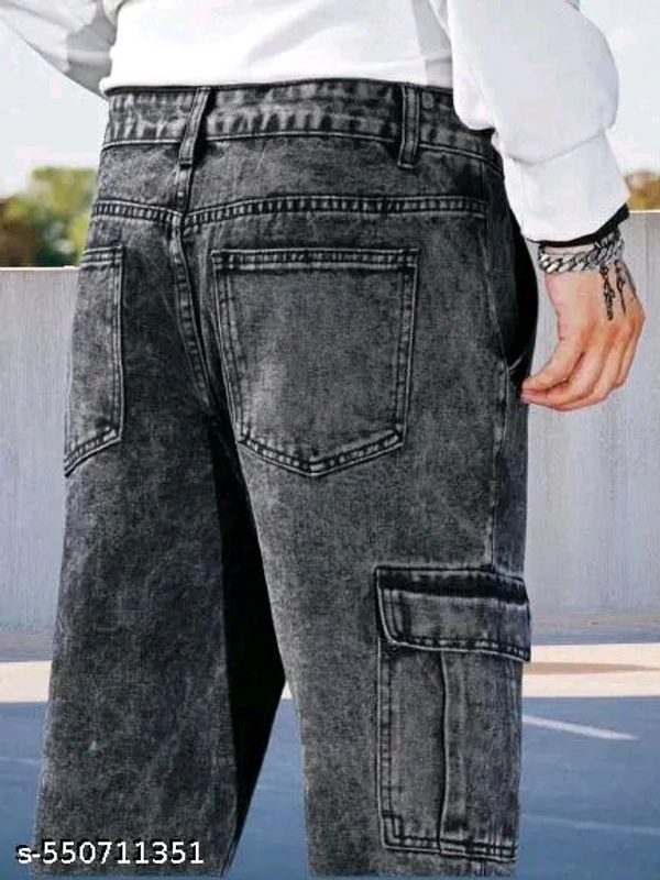 Men Cargo Jeans - 30