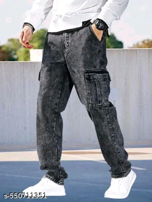Men Cargo Jeans - 32