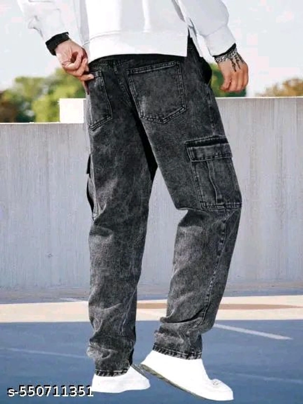Men Cargo Jeans - 32