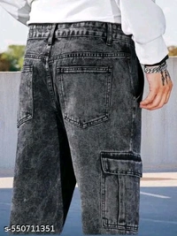 Men Cargo Jeans - 32