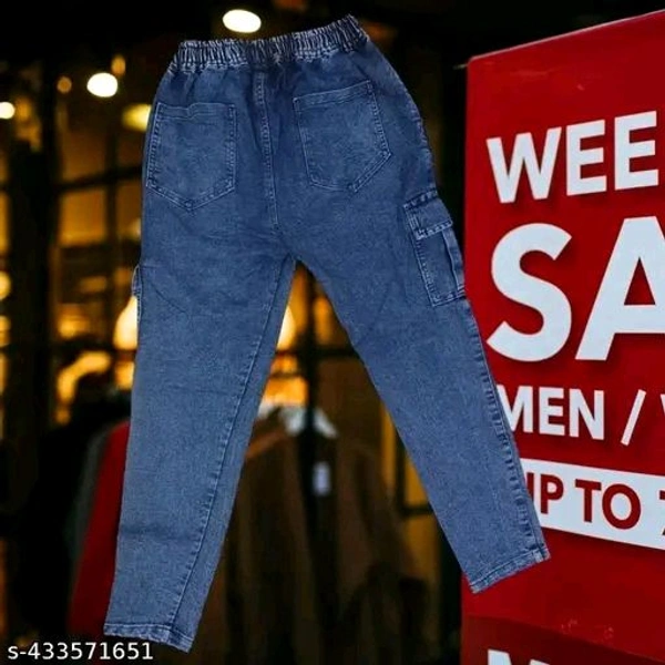 Men Cargo Jeans - 28