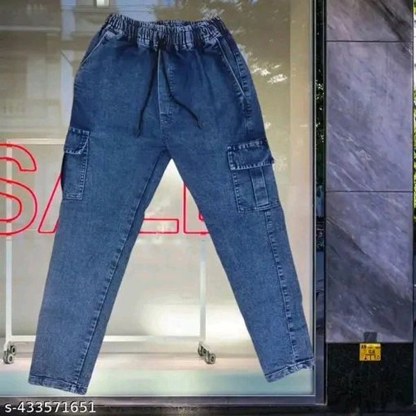 Men Cargo Jeans - 32