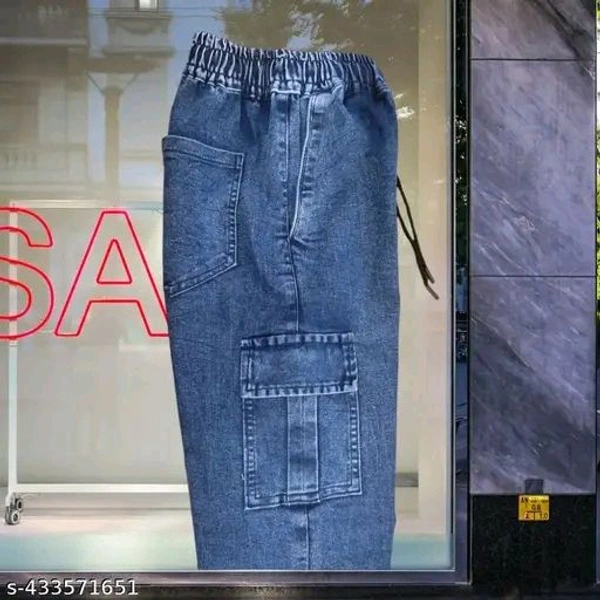 Men Cargo Jeans - 32