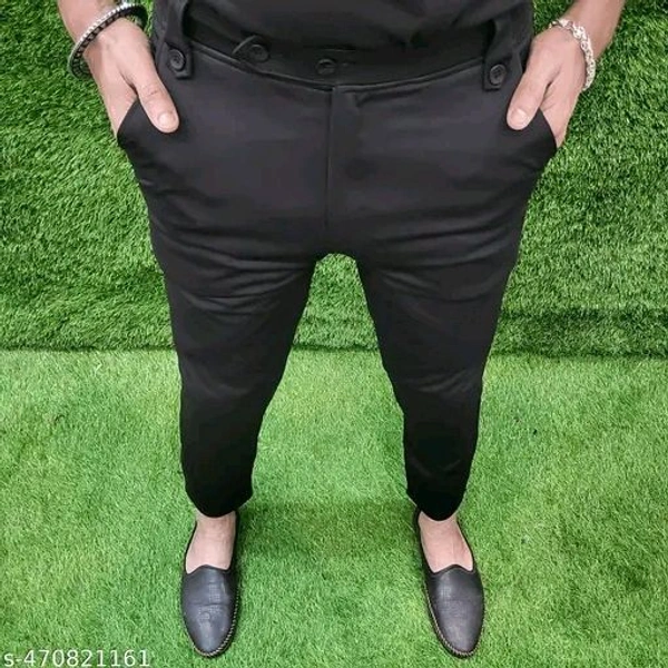 Men Trouser Combo ( Pack of 2 ) | Stylish Trousers | Soft Lycra Blend Trousers | Mens & Boys Trousers | Casual Wear Trousers - 34
