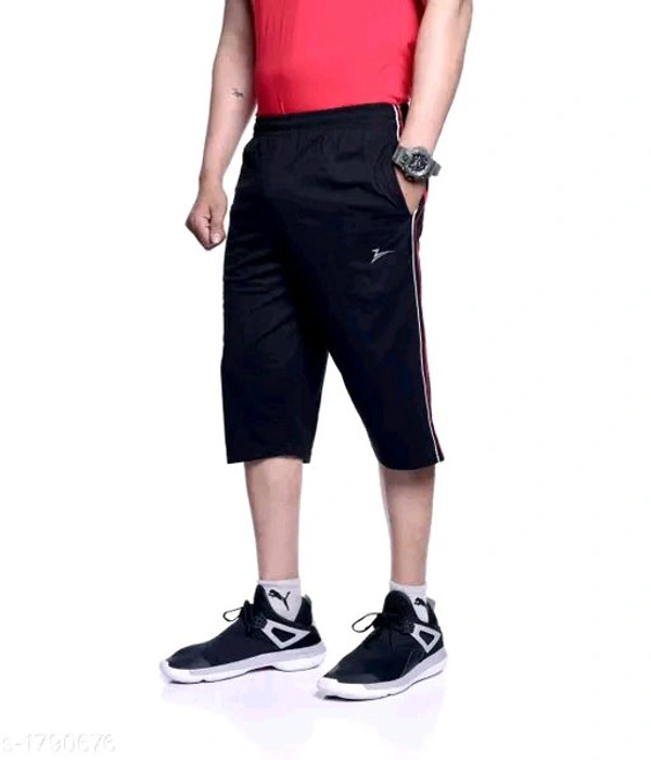 Zeffit Men's Solid Blue Shorts - Xxl
