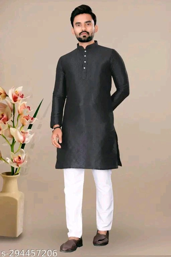 FANCY CHECK'S MEN'S KURTAS - Xxl