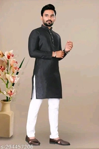 FANCY CHECK'S MEN'S KURTAS - Xxl