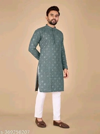 Essential Men Kurta Sets - Xl
